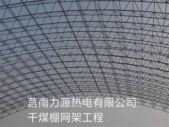 青浦力源热电有限公司干煤棚网架工程